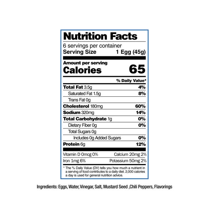 Pork King Good - Wholesale Pickled Vegetables - Pork King Good Zesty Garlic Pickled Eggs Pint1