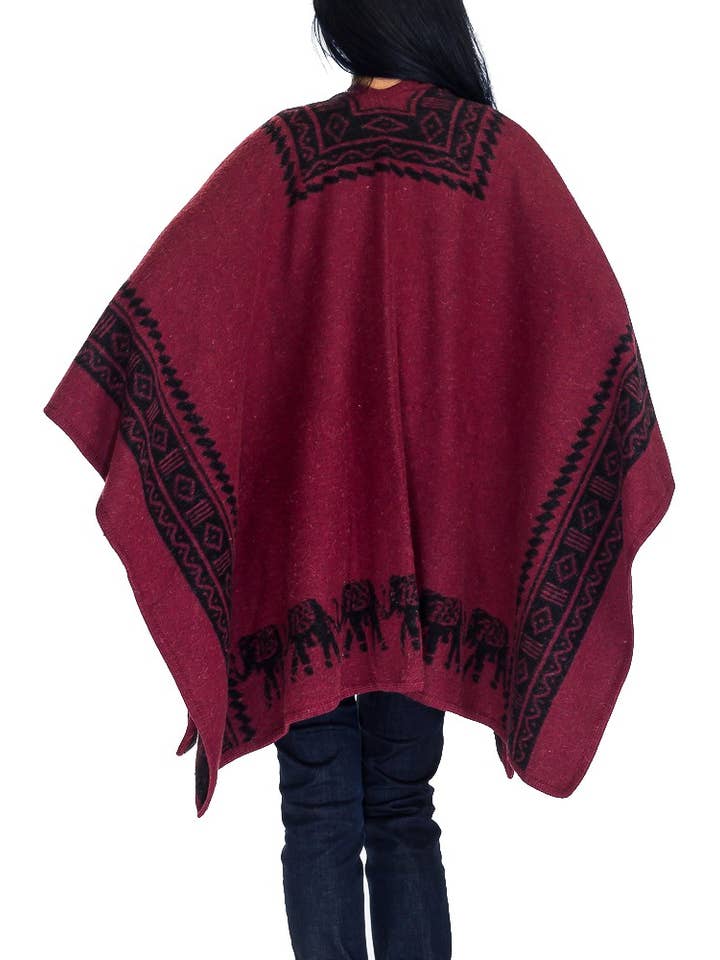 Cap Zone – wholesale Poncho – Women's – Elephant Cape Western Poncho