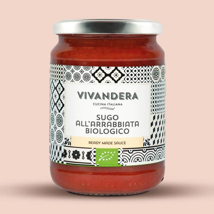 Sky X Vivandera - Vente Sauces pour pâtes - Sauce arrabbiata biologique0
