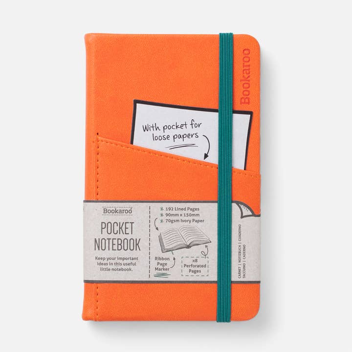 if USA - Wholesale Notebook - Bookaroo A6 Pocket Notebook12