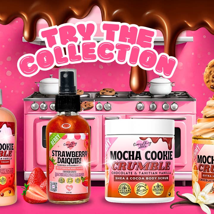 Sweet Seduction Self-Care Set – Butter, Lotion, Oil & Scrub for wholesale by Everything Solé