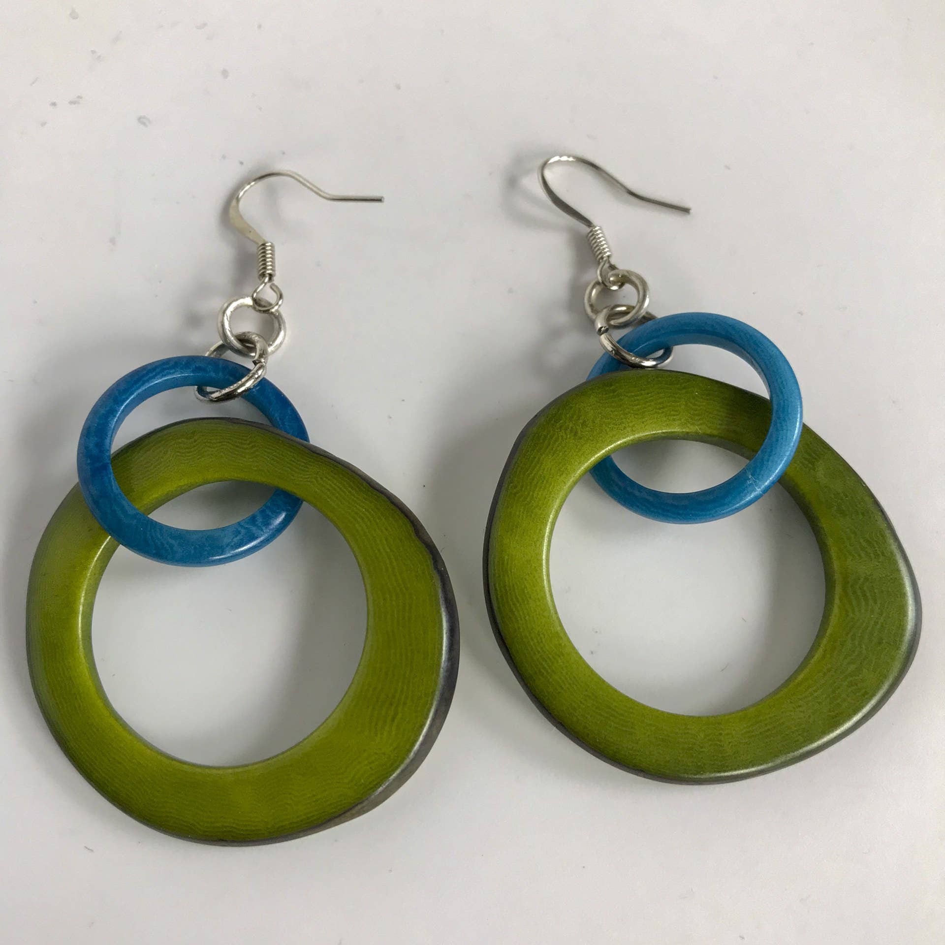 Belart Fair Trade - Wholesale Dangle Earrings - Tagua Ojete Link Earrings2