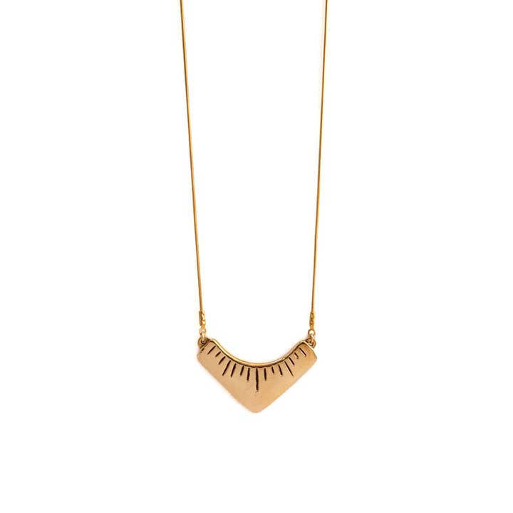 Arash Necklace | Bronze for wholesale by Tavy Tavy