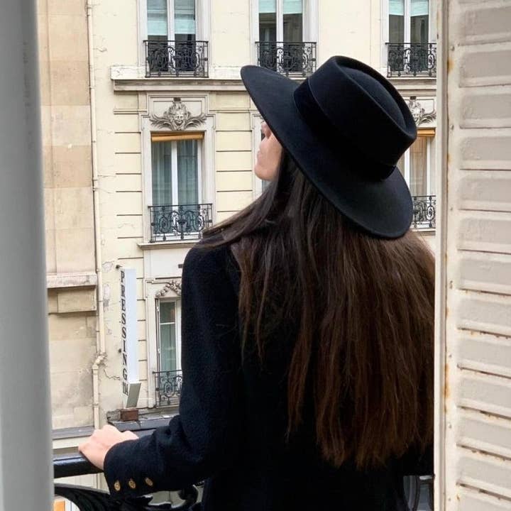 JOE & MEY Chapeaux Bonnet echarpe - Wholesale Fedora - Women's - Deby Long Edge 10.5 cm23