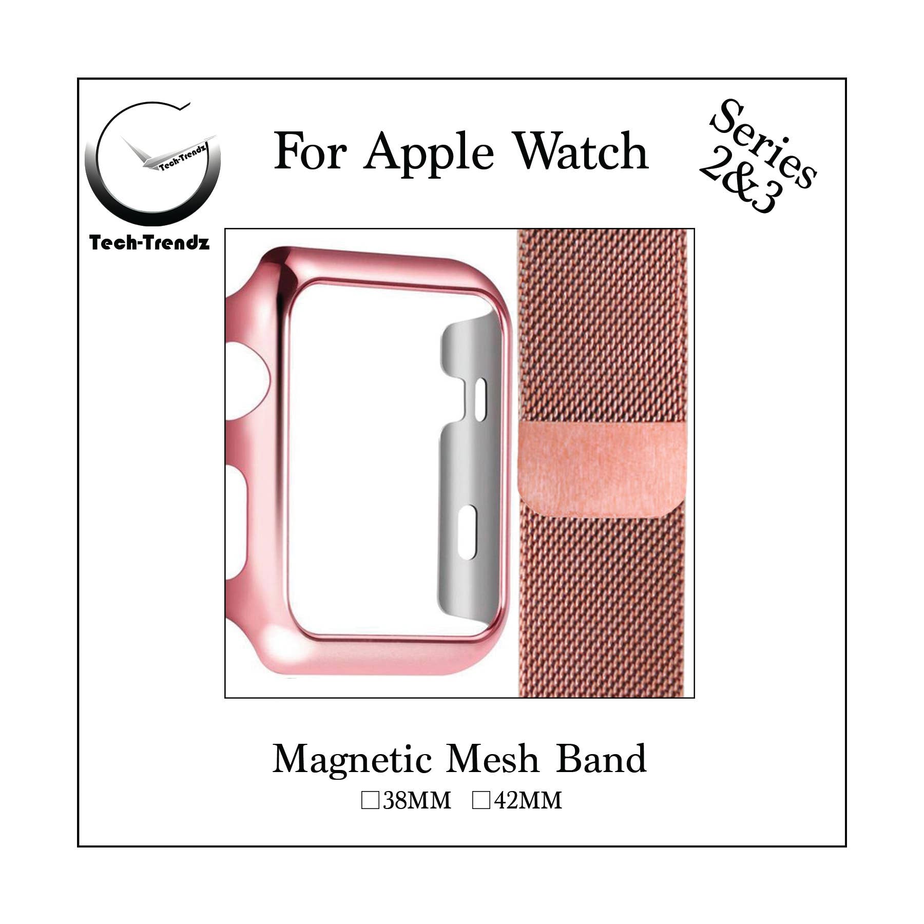 Tech Trendz - Wholesale Watch Band/Strap - Women's - Magnetic Band & Case Set2