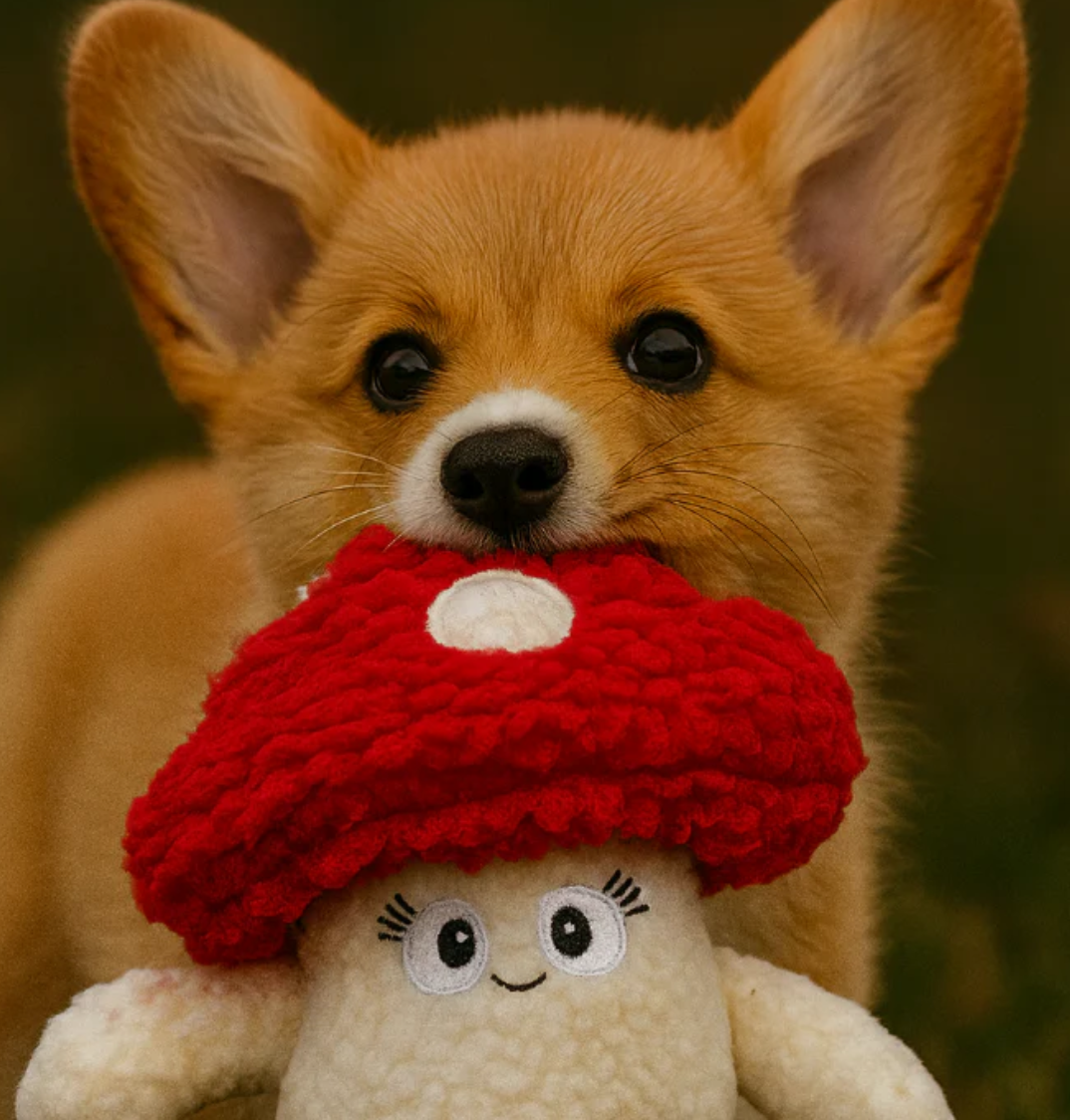 Pals For Paws – wholesale Mjukisdjur - Hund – Tiny den svampformade gömda plyschhundleksaken - 100% återvunnen2