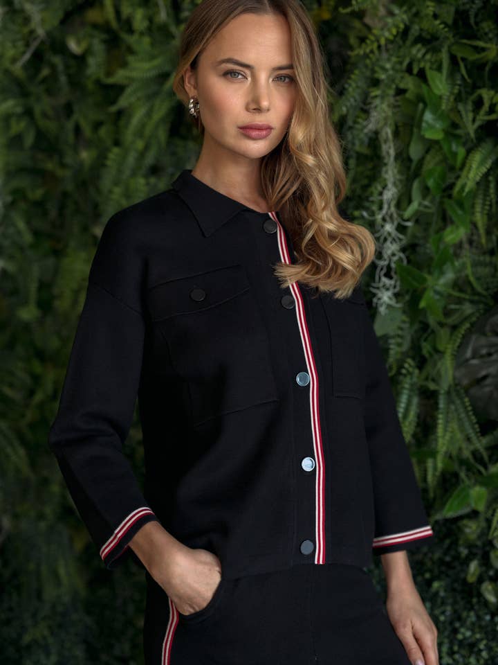 Sabrina Knitted Top Cardigan for wholesale by Joh Apparel