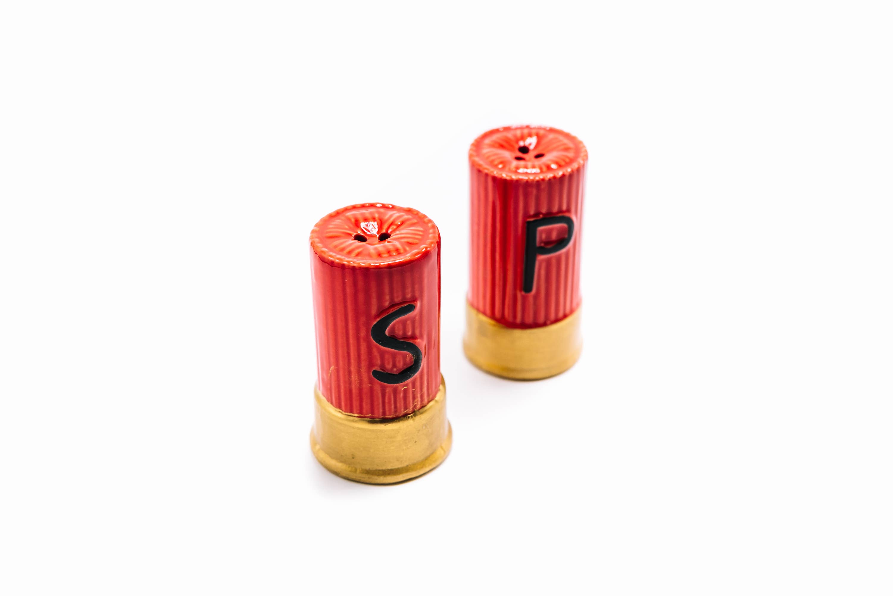 CALIBER GOURMET / CAMPCO - Wholesale Salt & Pepper Shaker Set - Shotgun Salt and Pepper Shakers2