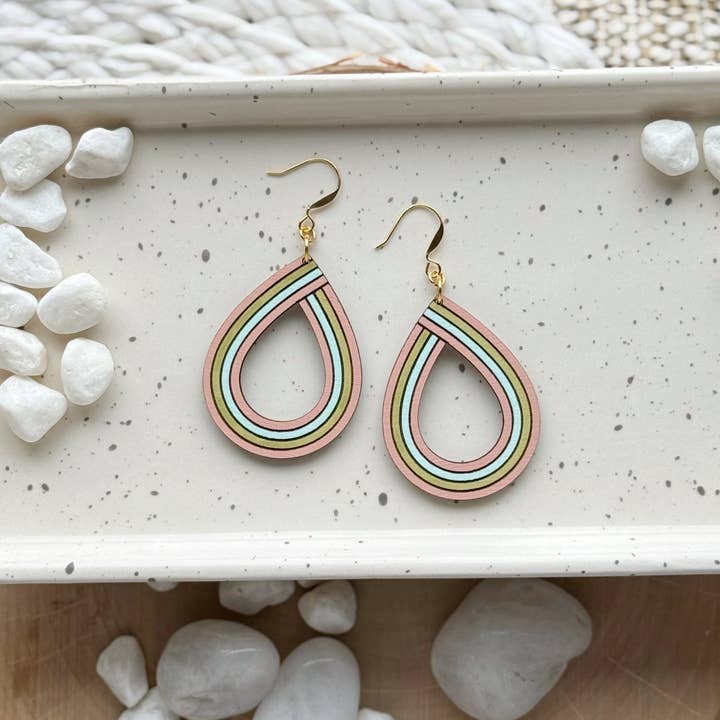 Wicket Goods - Wholesale Hoop Earrings - Loup Loup | Wildflower Mix2