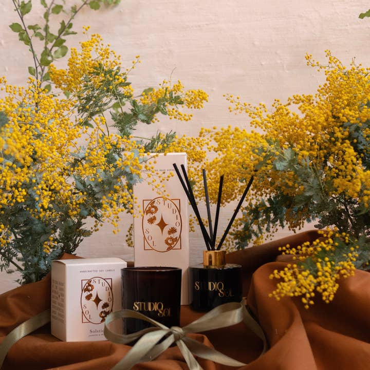 Studio Sol Store - Wholesale Reed diffuser - Solstice Diffuser | Jasmine + Peach1