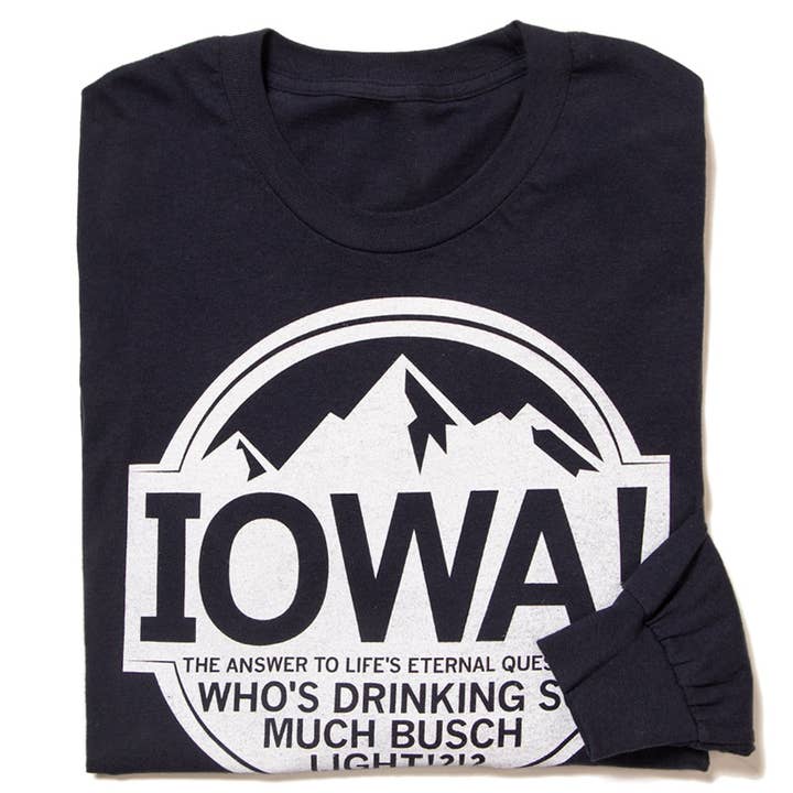 T-shirt manches longues Iowa : Light Beer pour la vente par RAYGUN