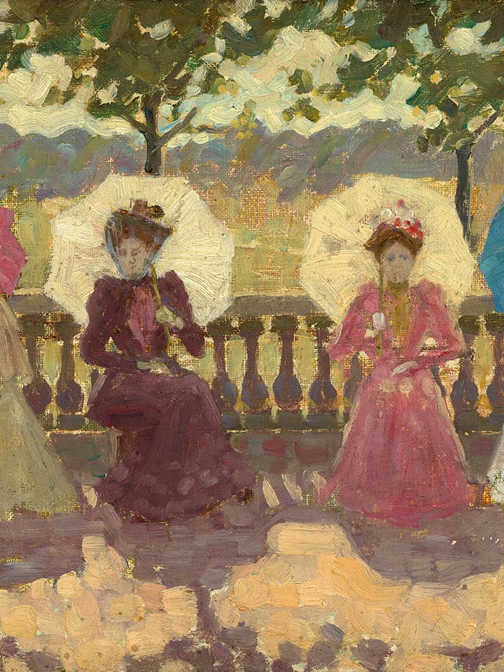 Nel parco, Parigi di Maurice Prendergast per la vendita all'ingrosso da parte di Keep Calm Collection