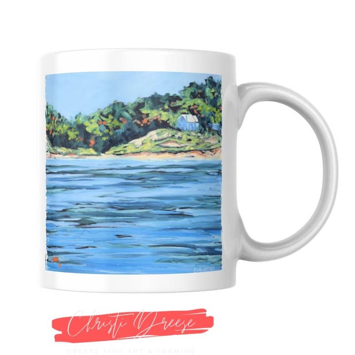 Bicchieri - Le Rive del Lago Michigan per la vendita all'ingrosso da parte di Dreese Fine Art