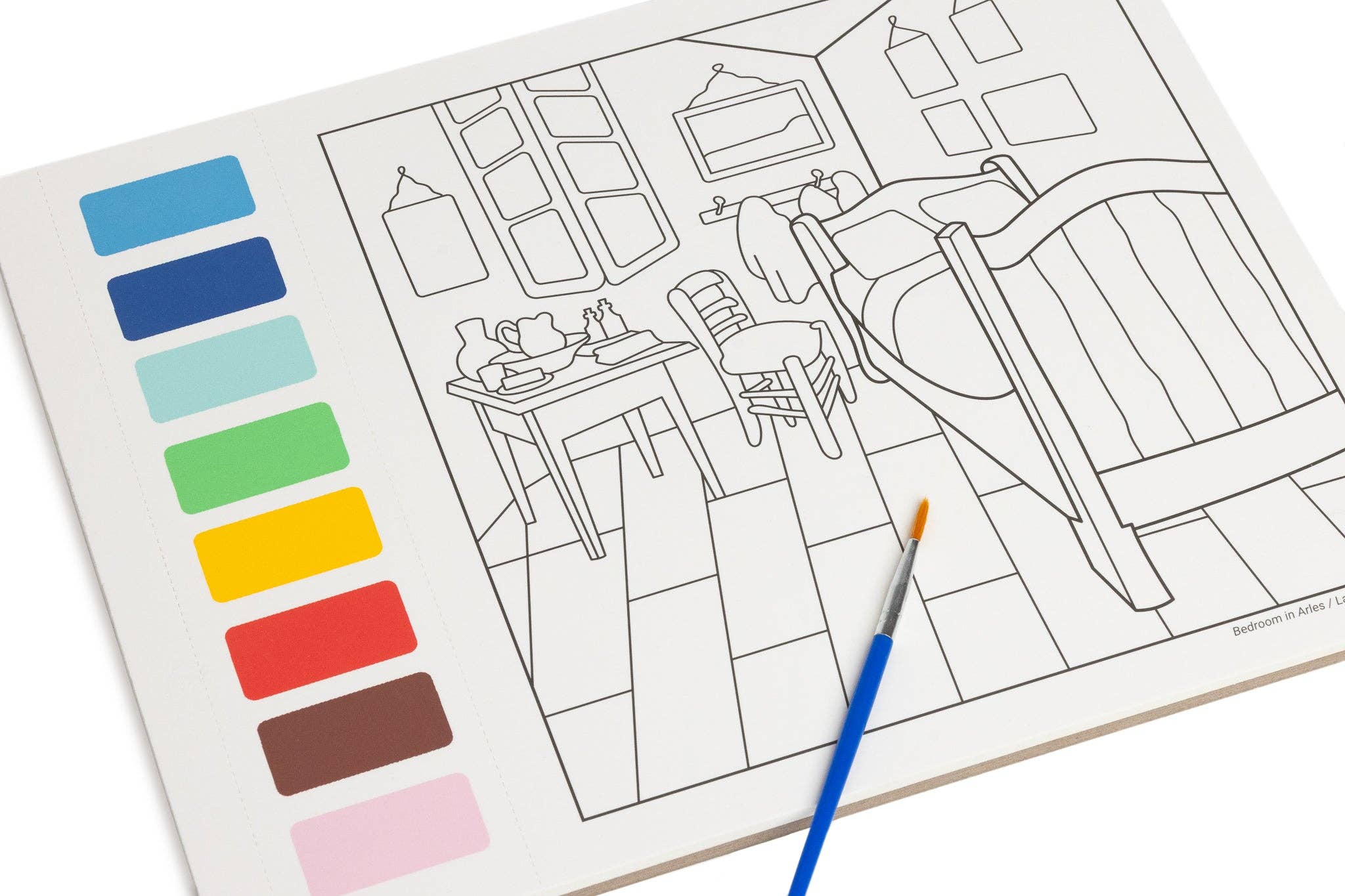 Today is Art Day - Wholesale DIY Craft Kit - Kids - Vincent van Gogh - Watercolor Kit3