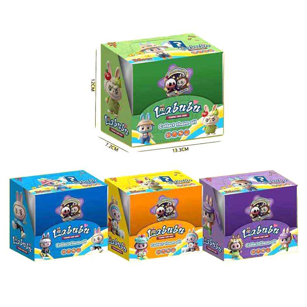 Sensibling Corp. - Vente Jeux de cartes - 36PCS - Cartes de Collection du Jeu d'Échange Monster Bunny1