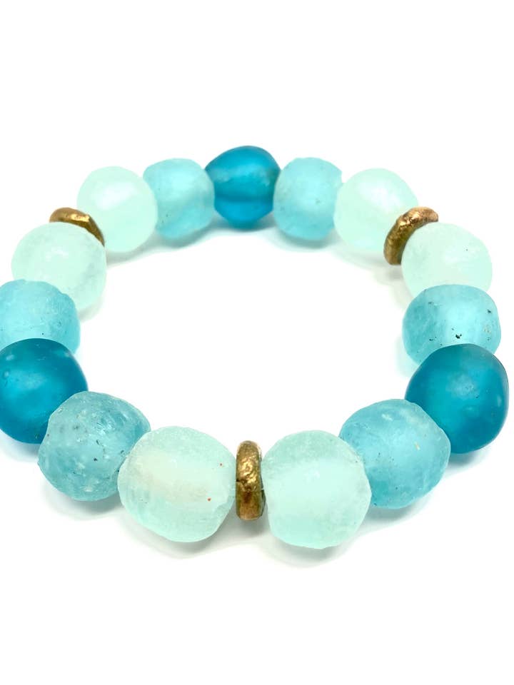 Krobo Bracelet • Seabreeze for wholesale by Stephanie Leigh Jewelry