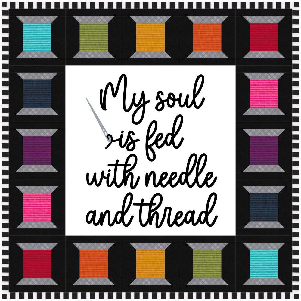 Staci W Creative LLC - Wholesale Craft Sewing Kit - Needle and Thread Quilt Pattern and Fabric Panel6