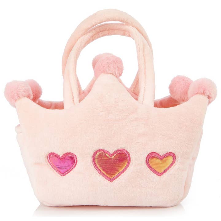 Uni Toys - Wholesale Stuffed/Plush Toy - Kids & Baby - Chihuahua (white) - with princess bag - cuddly/plush toy
