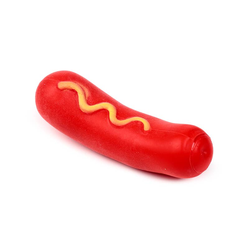 Puckator EU - Wholesale Stress Relief Ball/Dough - Stretchy Hot Dog Sausage Dog Toy2