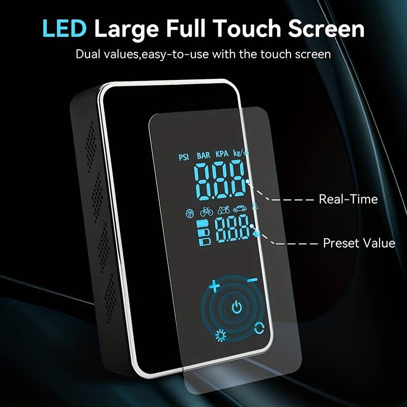 Shop Celino - Wholesale Portable Charger - Portable Air Compressor 150 PSI with Touch Screen - 18000mAh7