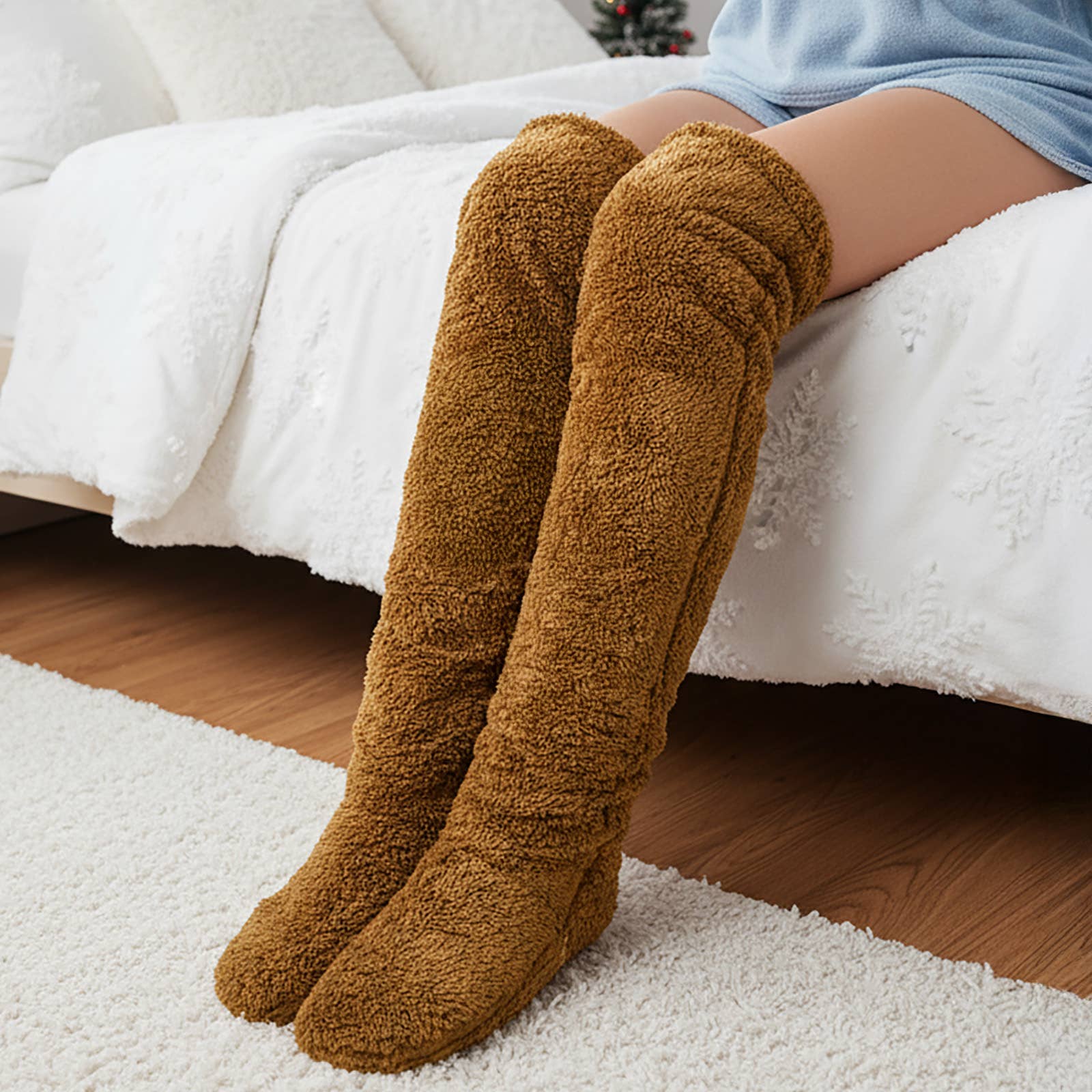 Wrapables.com - Wholesale Socks - Women's - Wrapables Fuzzy Thigh High Leg Warmer Socks22