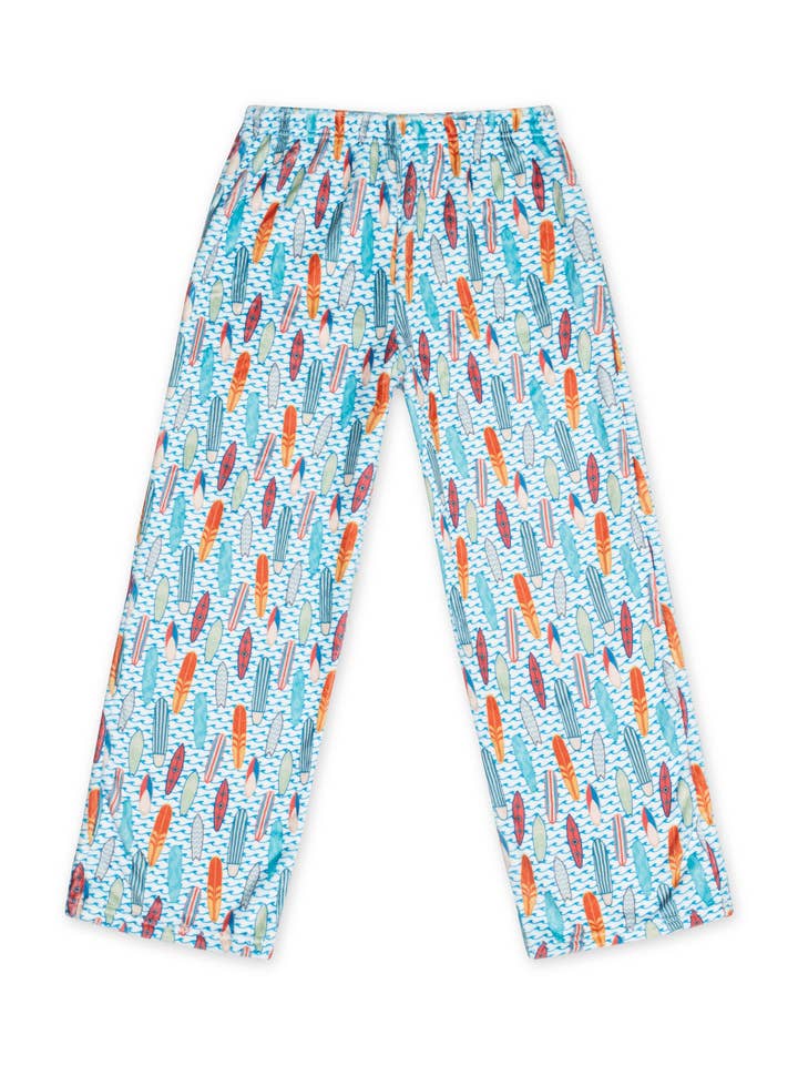 Plush Pants-Surf Boards for wholesale by Macaron + Me