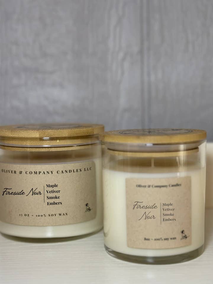 Kamin-Noir für den Großhandel von Oliver & Company Candles