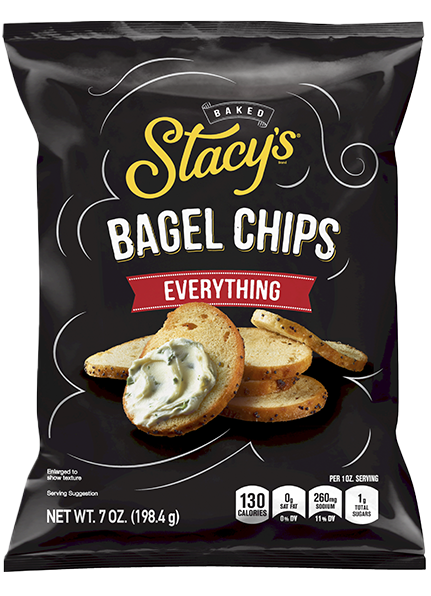 KeHE Distributors, LLC - Wholesale Chips - Stacy's Pita Chips, Everything Bagel Chips,  7 oz0