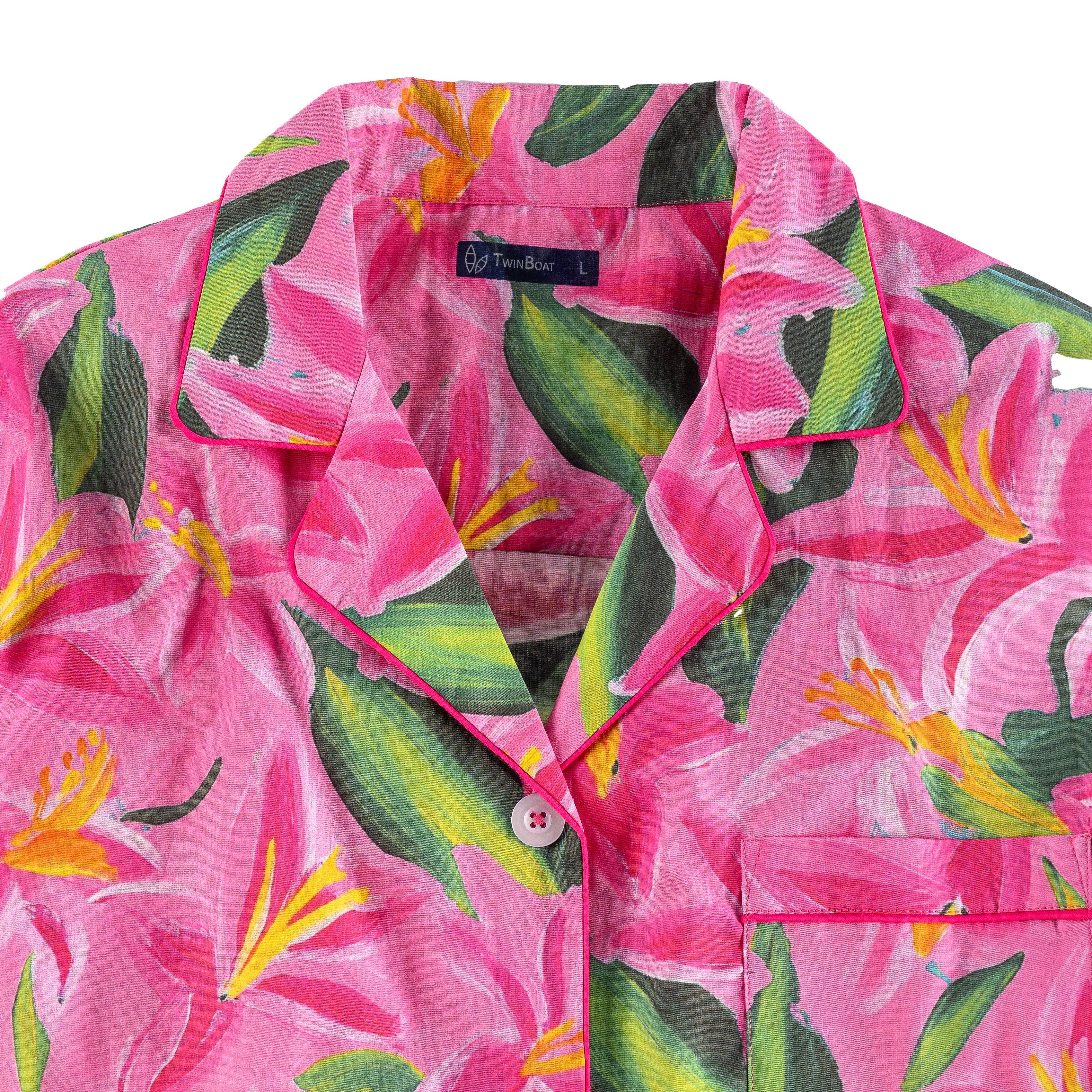 Noble Mount - Vendita all'ingrosso Completo pigiama - Donna - Set pigiama da donna in popeline di cotone 100%29