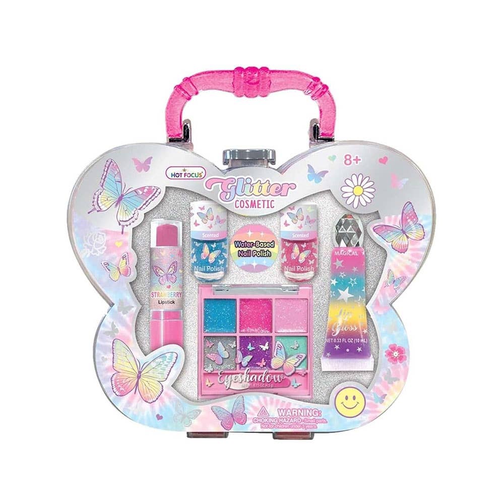 AJ Aguiar - Wholesale Face Paint/Play Makeup - Kids - Butterfly Makeup Bag Set0