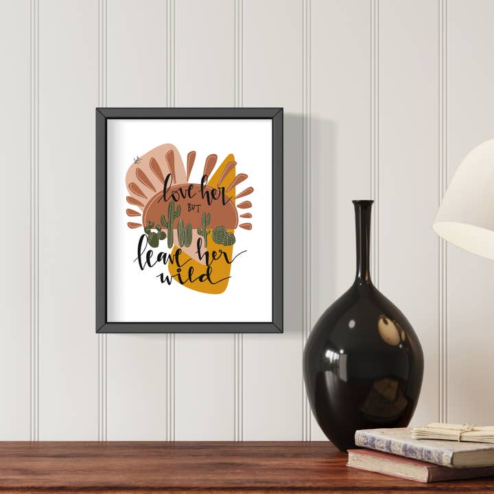 In Anya’s Studio - Wholesale Art Print - Print | Love Her | Cactus Art2