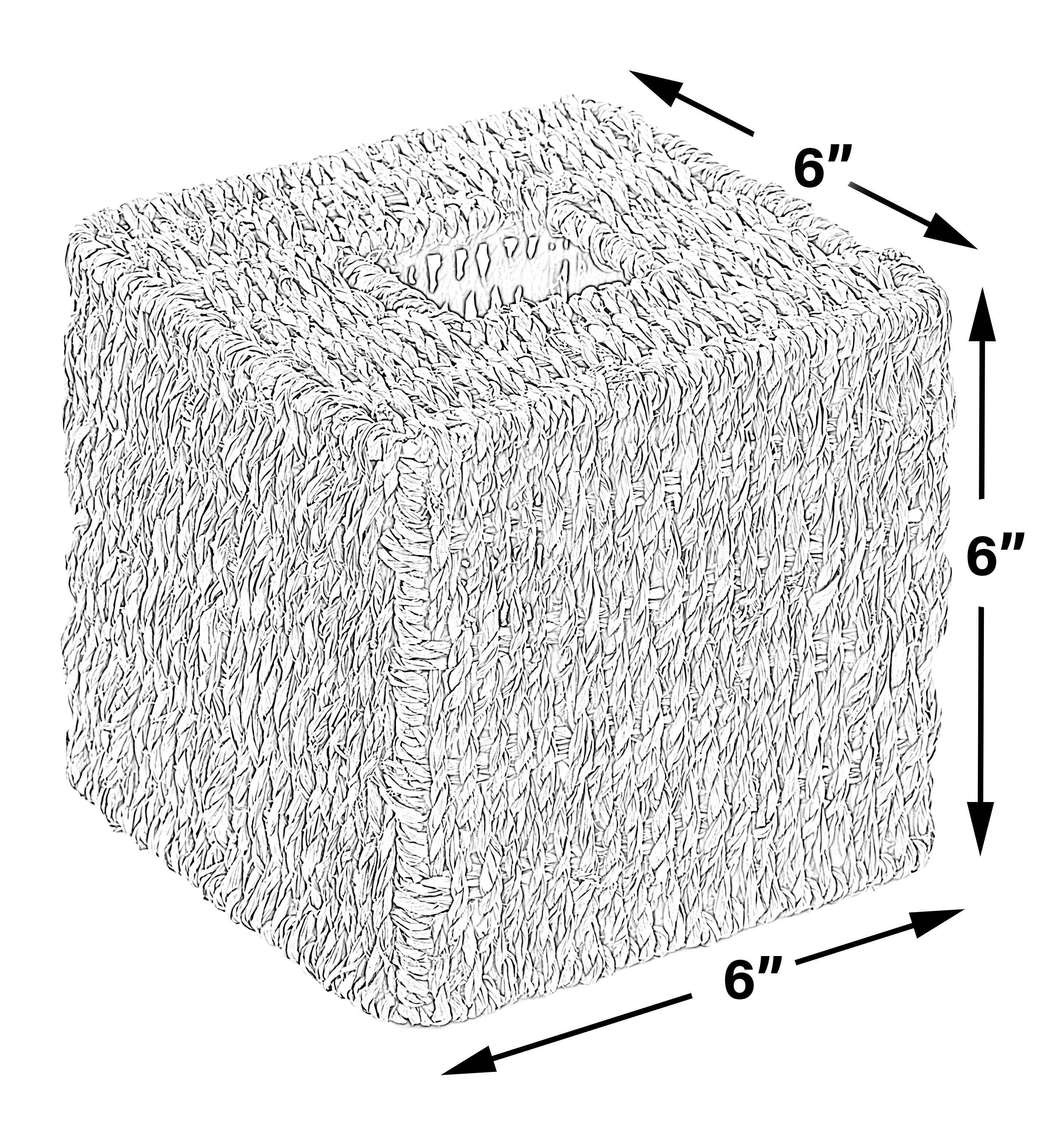 Quickway Imports - Wholesale Tissue-doosje - Natuurlijke geweven zeegras rieten tissue box cover houder8