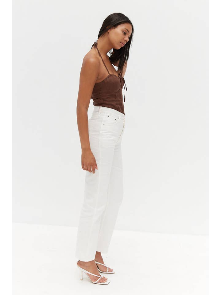 Palermo Halter Top - Chocolate for wholesale on Faire2