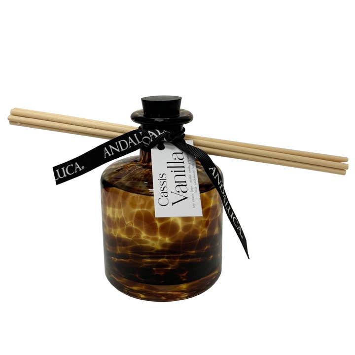 Andaluca - Wholesale Reed Diffuser - TESTER: Cassis Vanilla Amber Tortoise Diffuser