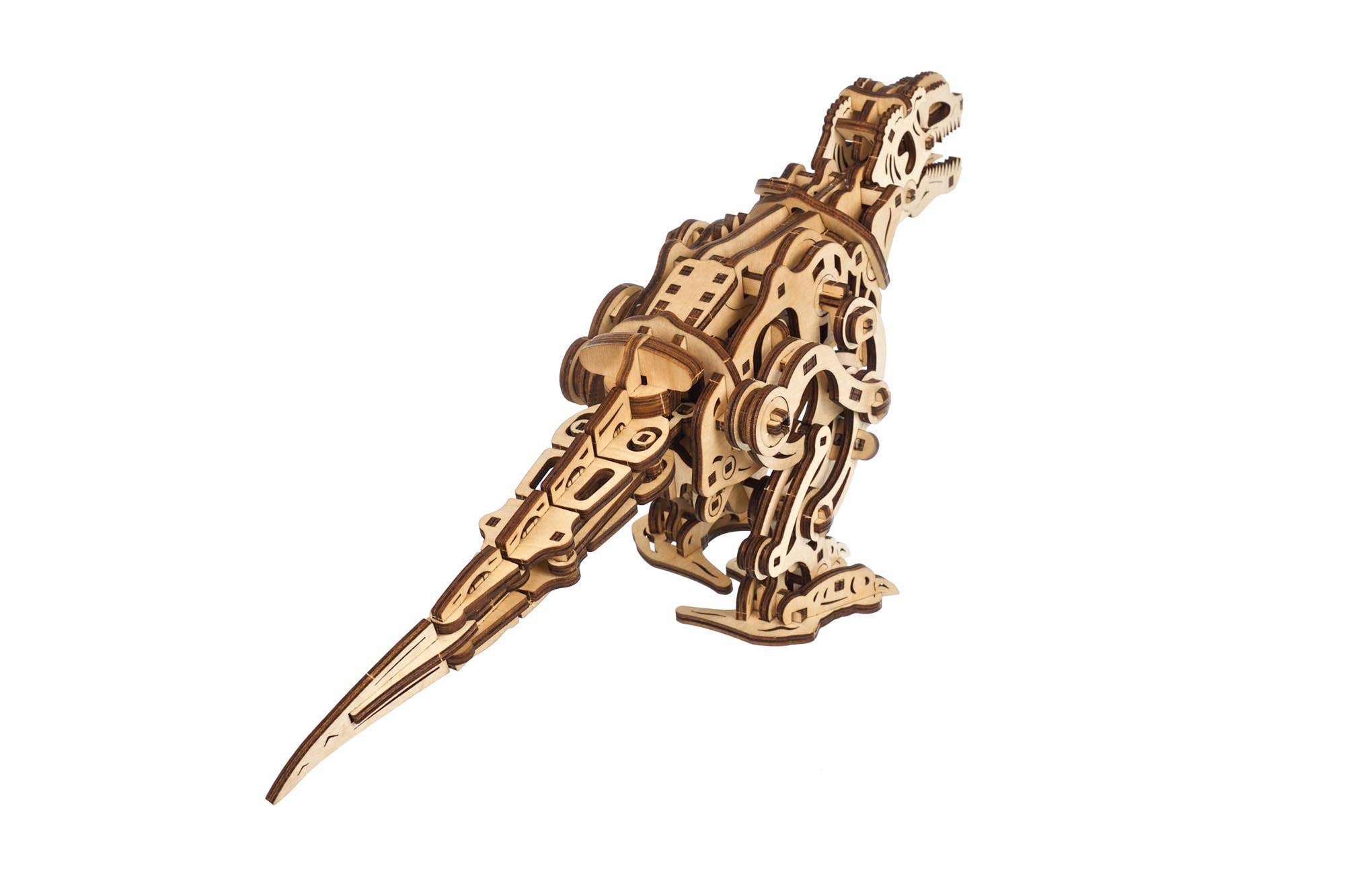 Ukidz LLC - Wholesale DIY Craft Kit - Kids - UGears Tyrannosaurus Rex -Wooden 3D Puzzles - DIY6
