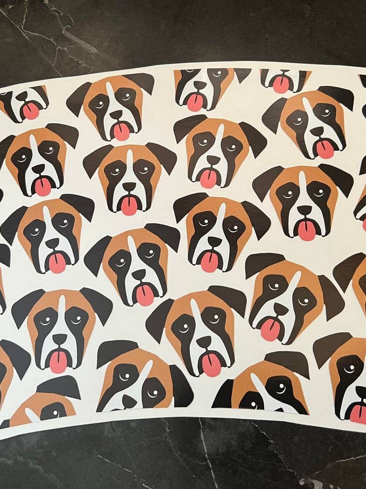 Boxer Hund Tema Kolde Cup W for engroshandel hos The Crazy Craft Girl LLC