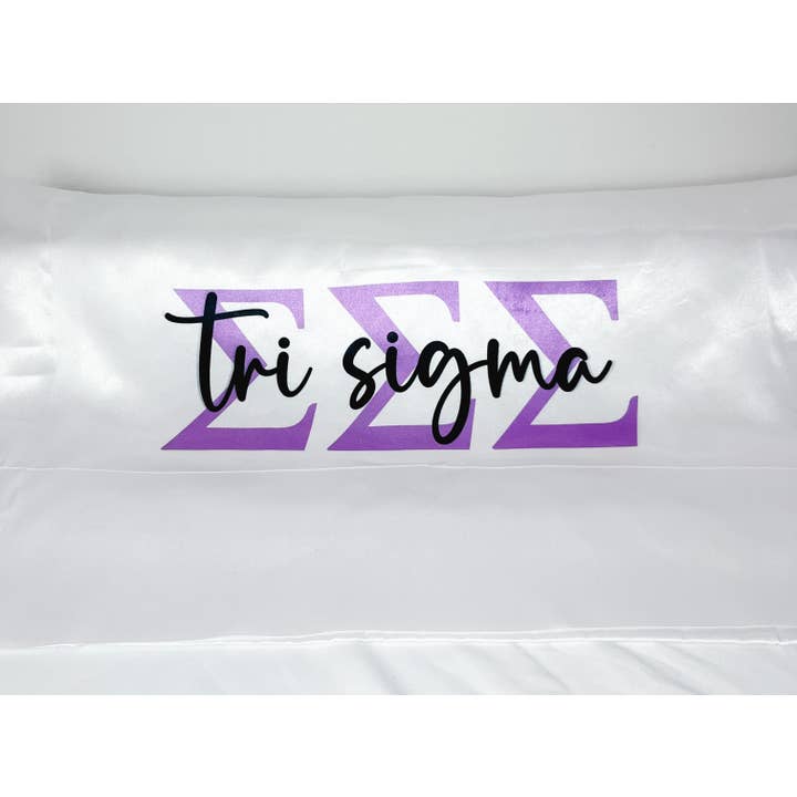 Zoey Claire - Wholesale Bedding Pillowcase/Sham - Greek Sorority Satin Pillowcase5