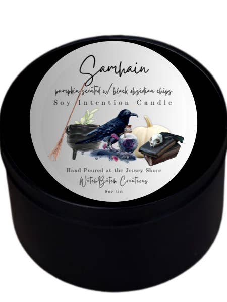 Samhain, Scented Soy Intention Candle for wholesale by WBC Shops