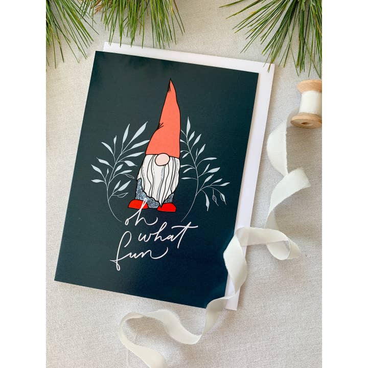 Oh What Fun Gnome for wholesale by Love Struck Lettering