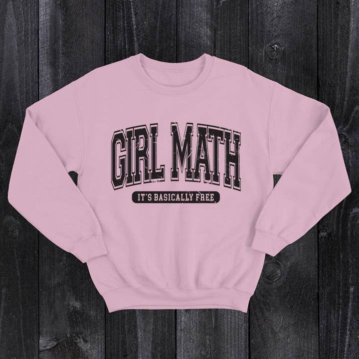 Daydream Tees Girl Math for engroshandel hos Daydream Tees