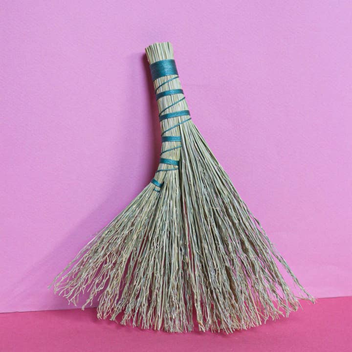Venus Moon - Wholesale Broom - Handcrafted Mini Whisk Broom – Crumb Sweeper, Altar Broom