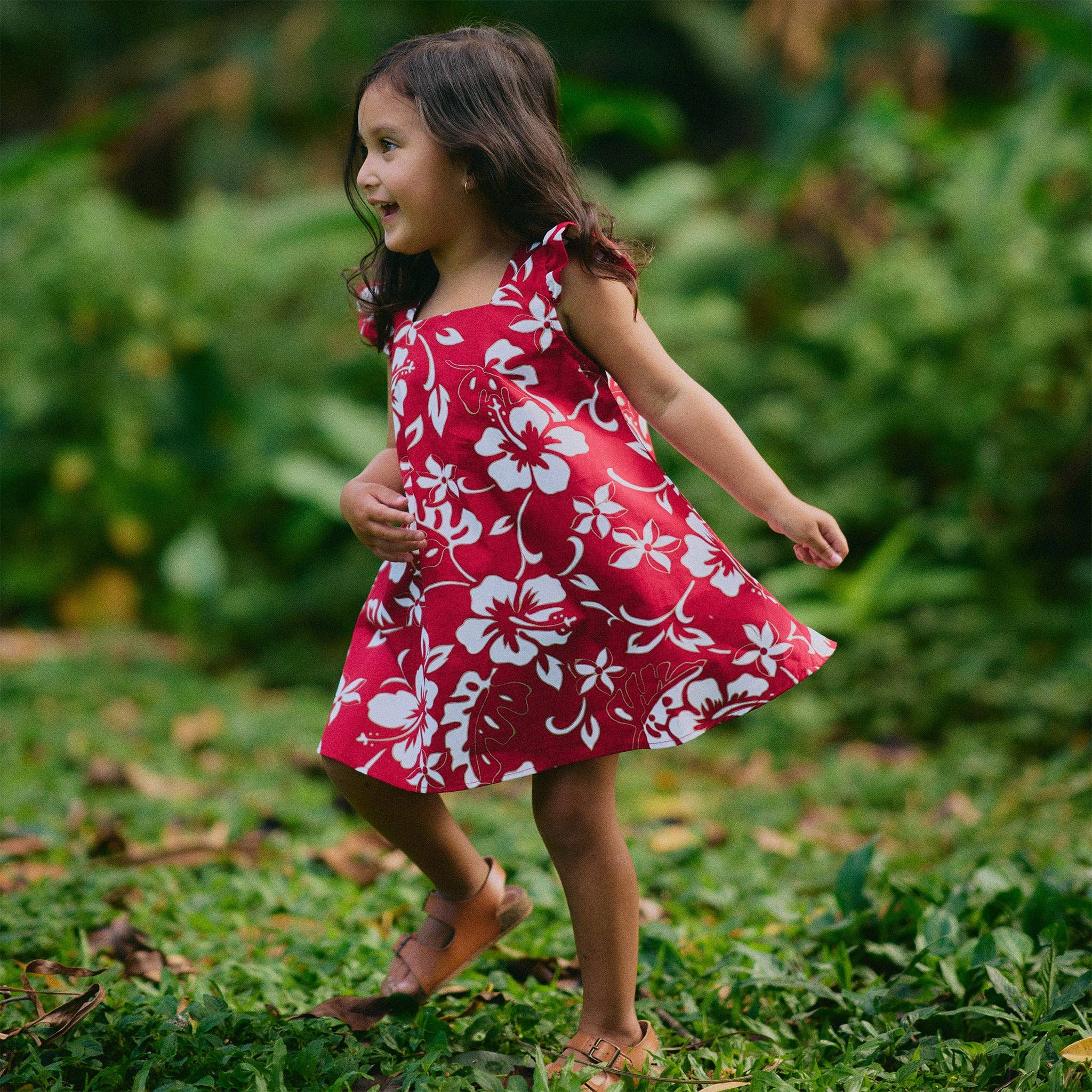 Hilo Hattie - Wholesale Dress Set - Baby - Classic Hibiscus Girls Bloomer Set2