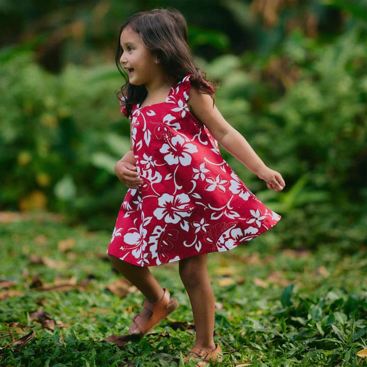 Hilo Hattie - Wholesale Dress Set - Baby - Classic Hibiscus Girls Bloomer Set2