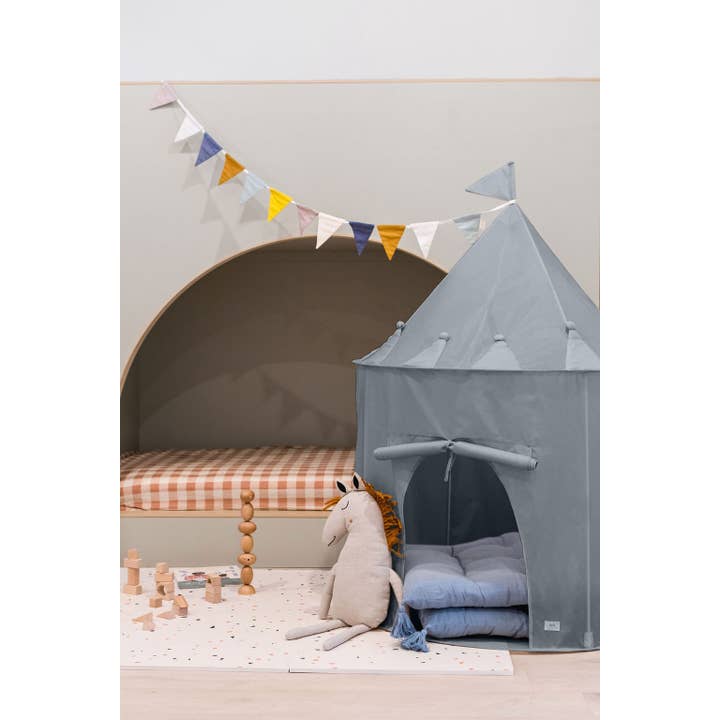 3 Sprouts - Wholesale Tent - Kids - Recycled Fabric Play Tent Castle - Solid Colors