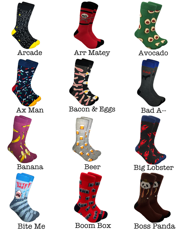 Threaded Pear - Wholesale Socks - Men's - cRAZY sockS | 71 Styles1