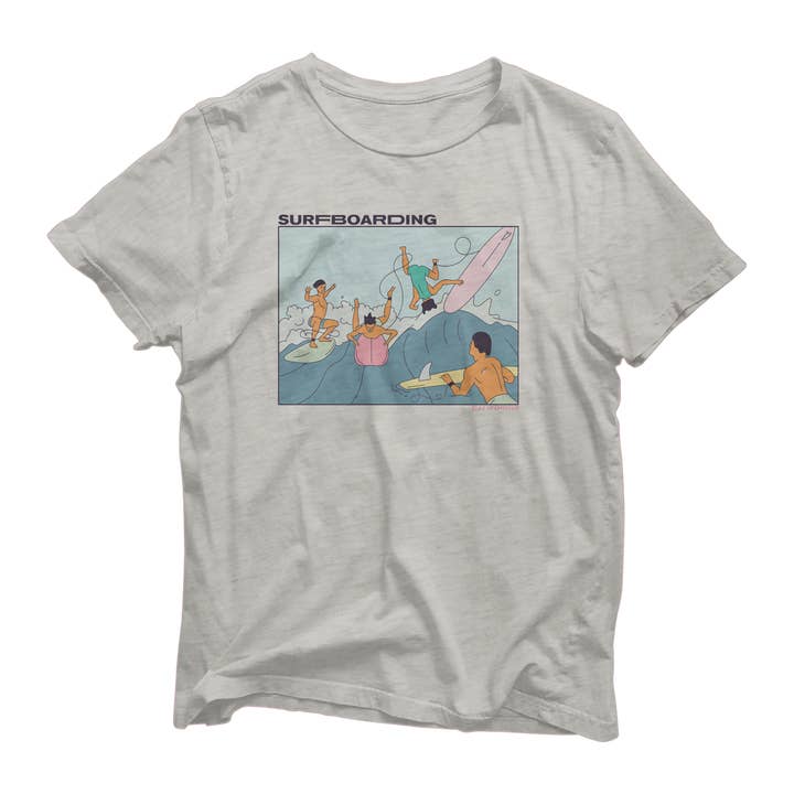 Surfboarding, CA T Shirt for wholesale by Kookslams