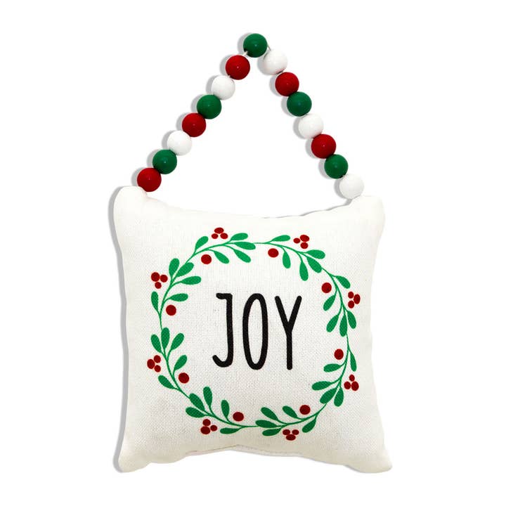 Joy Decorative Fabric Pillow Hanging Decor and other Purchase Wholesale polyester fiberfill. Free Returns & Net 60 Terms on Faire trending on Faire.