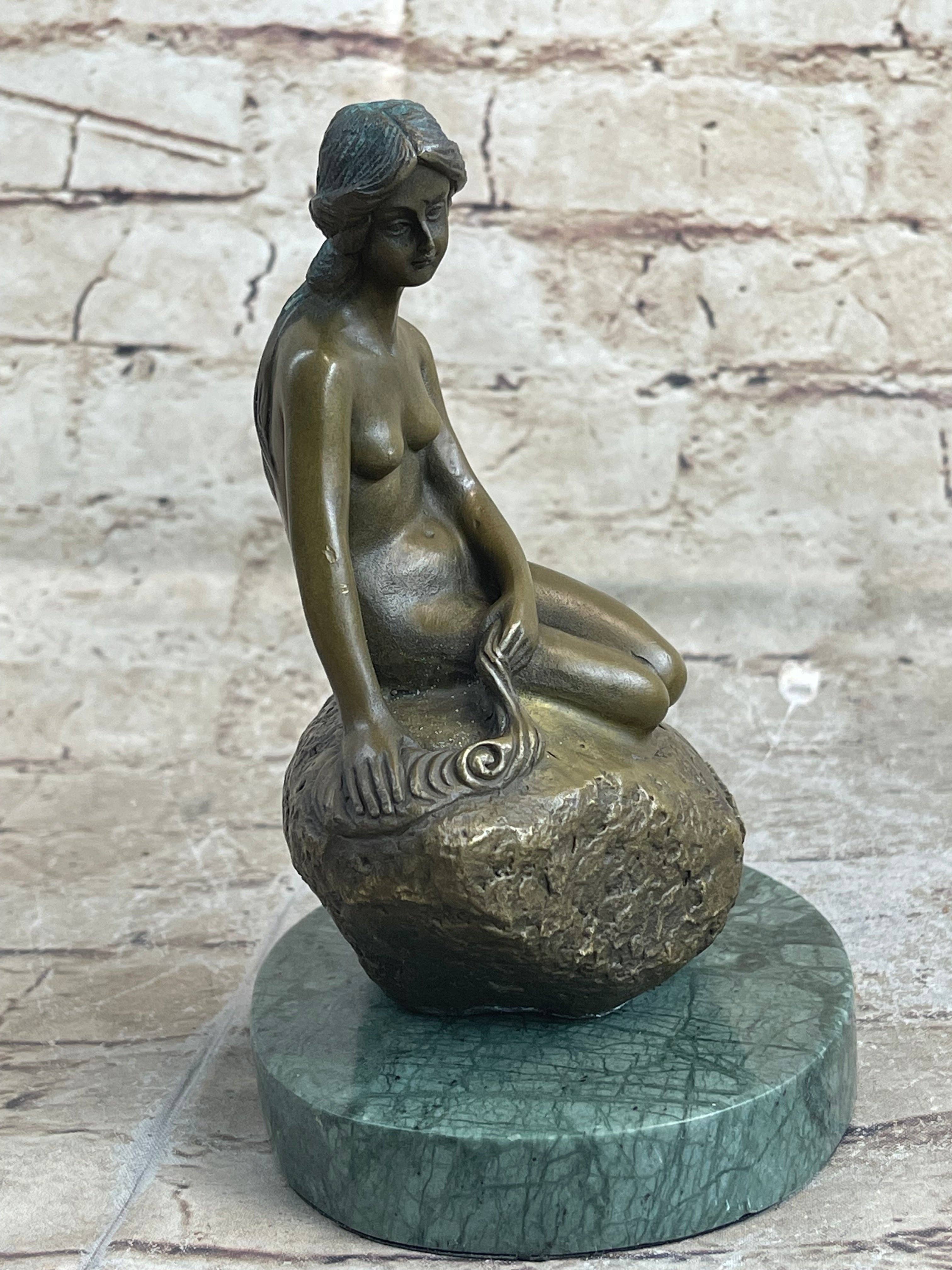 Bronzhaus - Wholesale Sculpture - The Little Mermaid by Edvard Eriksen Bronze Replica Sculpture Copenhagen2
