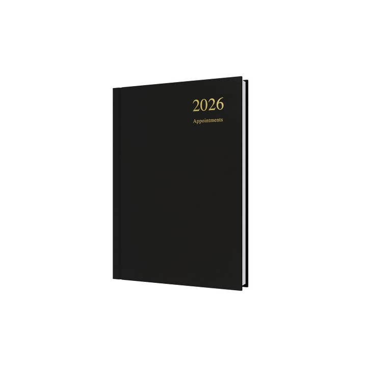 Essential - A5 Day-to-Page Diary with Appointments - 2026 Calendar Year Planner for wholesale by Collins Debden