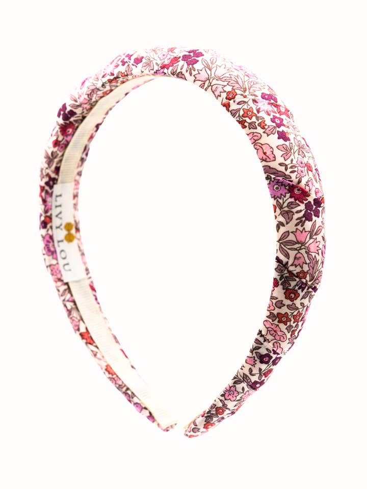 Elise Liberty of London Classic Padded Headband for wholesale by Livy Lou Collection